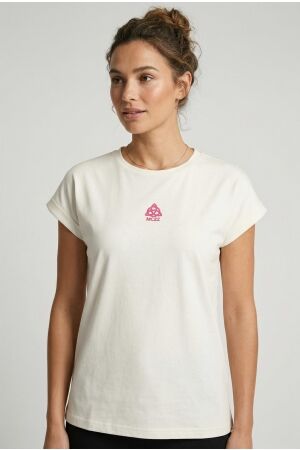 Maicazz Maicazz pepijn - t-shirt sp26.75.017 T-shirt Korte mouw offwhite / framboise
