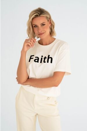 Maicazz Maicazz sunn - t shirt sp26.75.344 T-shirt Korte mouw offwhite