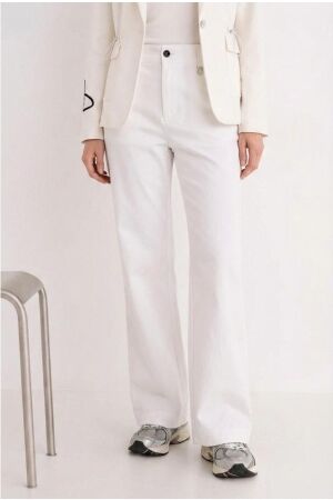 Zizo Zizo parla l/32 - pant sp26.parl.308 Broek offwhite