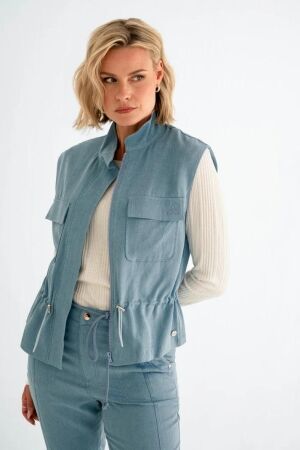 Zizo Zizo steff - gilet sp26.steff.515 Gilets jeans blue