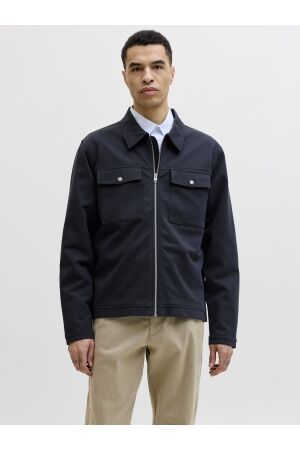 Jack & Jones Jack & Jones jprblanewpete neo sweat overshirt smu Overshirt 5054146 dark navy