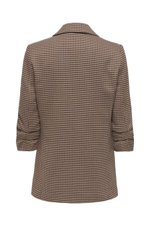 Only Only onllettie life 3/4 check blazer tlr Blazers decadent chocolate