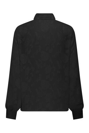 Only Only onldoreen ls jaquard shirt wvn cs Blouse black