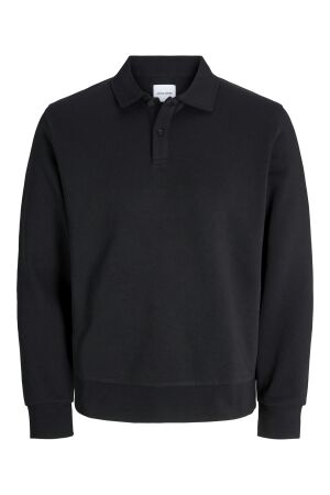 Jack & Jones Jack & Jones jjebradley sweat polo noos Trui black
