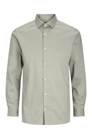 Jack & Jones Jack & Jones jprblaparker shirt l/s noos Overhemd 4935489 smokey olive slim fit