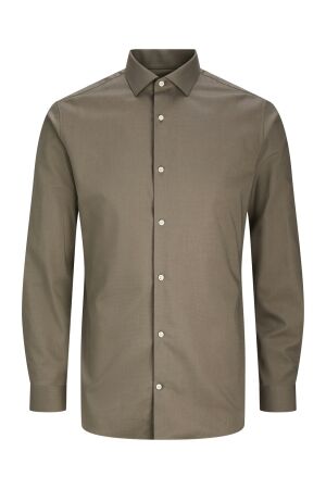 Jack & Jones Jack & Jones jprblaparker shirt l/s noos Overhemd 4963113 demitasse slim fit