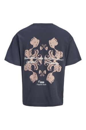 Jack & Jones Jack & Jones jormontauk back graphic tee sscn ea26 sn Print T-shirts 4950241 odyssey gray w. bandana