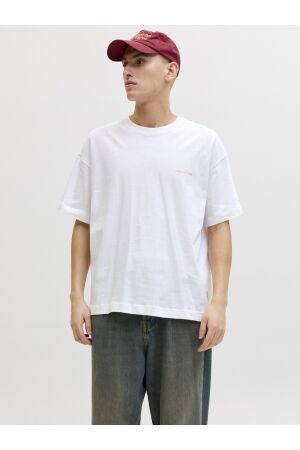 Jack & Jones Jack & Jones jormontauk back graphic tee sscn ea26 sn Print T-shirts 4950240 bright white w. bandana