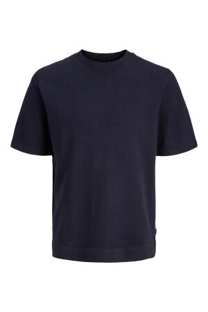 Jack & Jones Jack & Jones jprblamilano spring knit crew neck ss Trui korte mouw 4941194 night sky