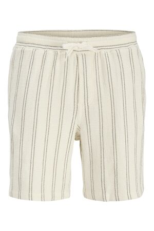 Jack & Jones Jack & Jones jpstjaiden coba stripe jog shorts reg sn 4955025 antique white stripes