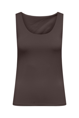 Only Only onllone life s/l 2-way top jrs Tops en Singlets 5072356 seal brown