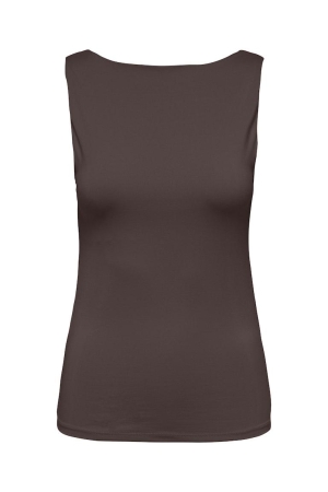 Only Only onllone life s/l 2-way top jrs Tops en Singlets 5072356 seal brown
