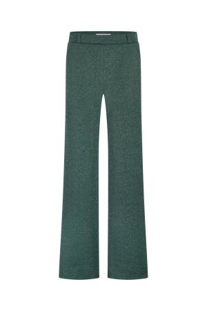 Studio Anneloes Studio Anneloes lexie sparkle trousers 13325 Broek 7801 bottle green/silver
