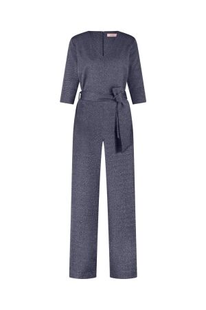 Studio Anneloes Studio Anneloes odessi sparkle jumpsuit 13330 Jumpsuit 6901 dark blue/silver
