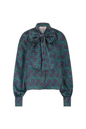 Studio Anneloes Studio Anneloes kimora square flower blouse 13333 Blouse 9997 multi color