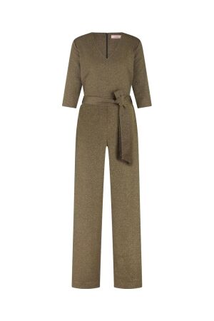 Studio Anneloes Studio Anneloes odessi sparkle jumpsuit 13330 Jumpsuit 0002 gold