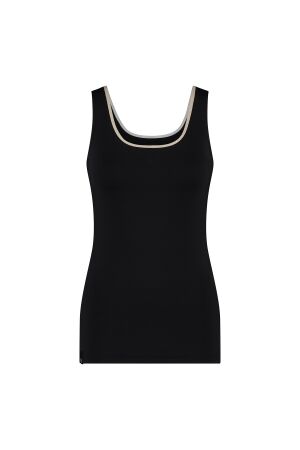 Nukus Nukus juba singlet Tops en Singlets black/gold