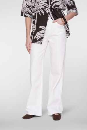 Geisha Geisha pants wide leg 61152-44 Broek 10 off-white