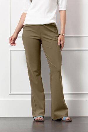 Studio Anneloes Studio Anneloes flair bonded trousers 13151 Flared 8000 earth