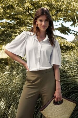Studio Anneloes Studio Anneloes poppy butterfly blouse 13156 Blouse 1700 ecru