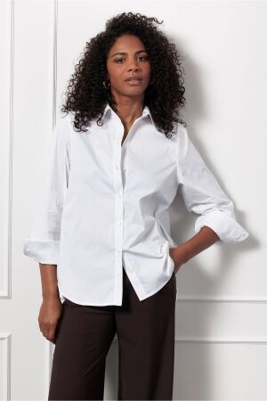 Studio Anneloes Studio Anneloes mila poplin blouse 13058 Blouse 1000 white