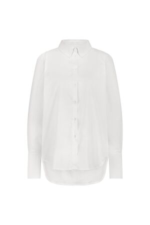 Studio Anneloes Studio Anneloes mila poplin blouse 13058 Blouse 1000 white