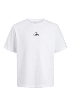 Jack & Jones Jack & Jones jprfranco ss tee styd ss25 Print T-shirts 4870113 bright white