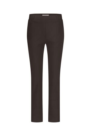 Studio Anneloes Studio Anneloes anne bonded trousers 94819 Broek 8700 espresso