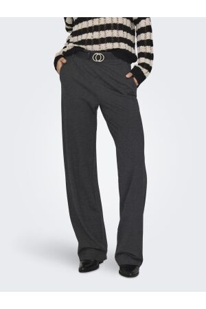 Only Only onlpoptrash life mw straight pnt noos Broek dark grey melange Dark Grey Melange
