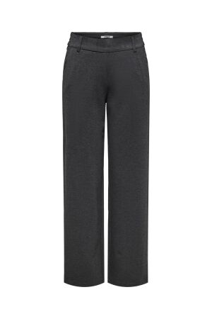 Only Only onlpoptrash life mw straight pnt noos Broek dark grey melange