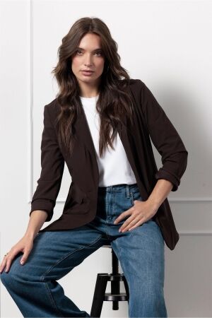 Studio Anneloes Studio Anneloes fran blazer 94808 Blazers 8700 espresso