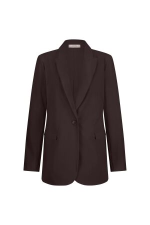 Studio Anneloes Studio Anneloes fran blazer 94808 Blazers 8700 espresso