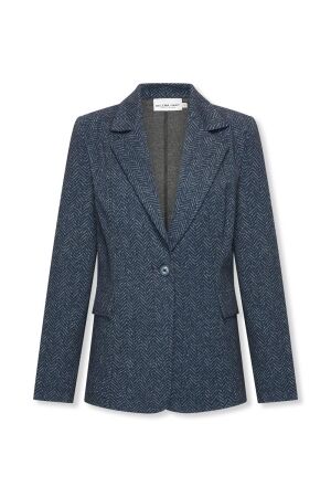 Helena Hart Helena Hart blazer ziggy lano tweed 7645twe Blazers marine
