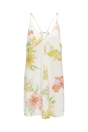 Only Only onlofelia short strap dress ox wvn Zomerjurkjes 4974742 cloud dancer summer floral