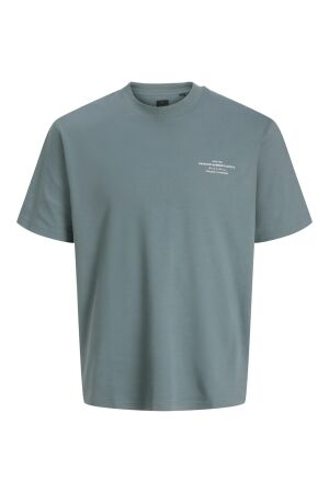 Jack & Jones Jack & Jones jprblachad branding ss crew neck tee sn Basic T-shirts goblin blue