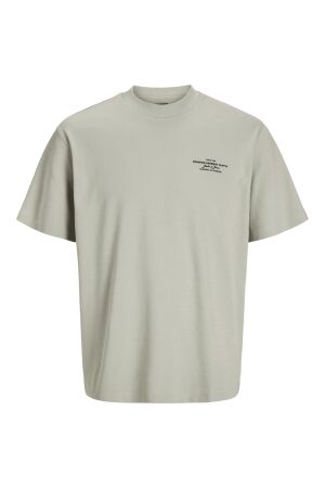 Jack & Jones Jack & Jones jprblachad branding ss crew neck tee sn Basic T-shirts silver lining