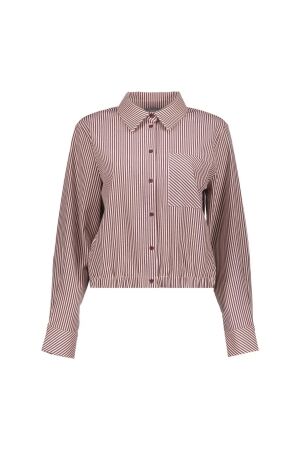 Geisha Geisha blouse 63227-20 Blouse 718 ecru/cherry red