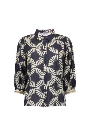 Geisha Geisha blouse 63208-20 Blouse 999 black/ecru