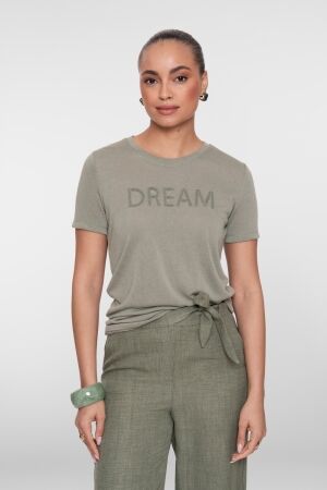 Geisha Geisha t-shirt dream 62097-41 T-shirt Korte mouw 560 olive