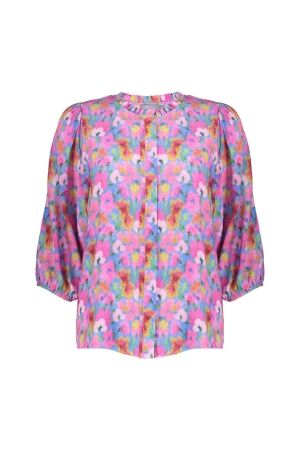 Geisha Geisha blouse 63203-20 Blouse 625 bright blue/pink