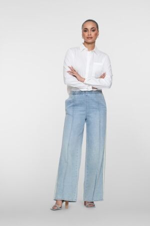 Geisha Geisha trackpants jogdenim 61051-10 Regular fit 830 bleached denim