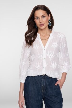 Geisha Geisha blouse 63230-26 Blouse 10 off-white