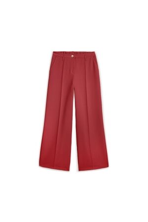 Summum Summum trousers foam uni 4s2369-11680 Broek 559 brick red