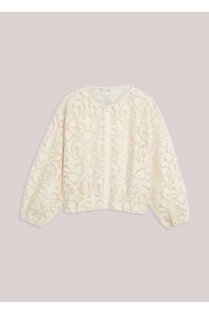 Summum Summum jacket lace 1s1298-12182 Jackets 122 ivory