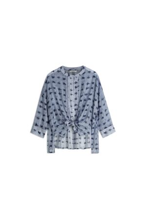 Summum Summum blouse tie dye stripe 2s3463-12368 Blouse 423 soft blue