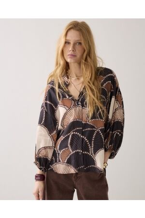Summum Summum blouse all over 2s3458-12386 Blouse 120 multicolour