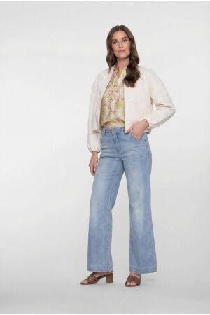 Geisha Geisha jeans merel Flare 835 stonebleach denim