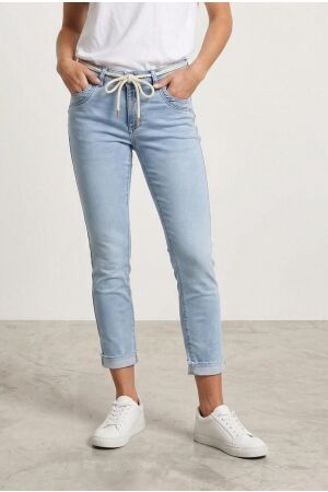 Geisha Geisha jeans turn-up helen Loose fit 835 stonebleach denim