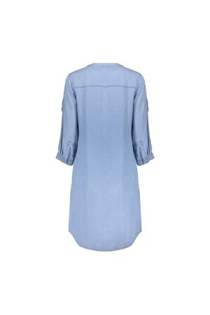 Geisha Geisha dress lyocell ropes jet Jurk 830 bleached denim