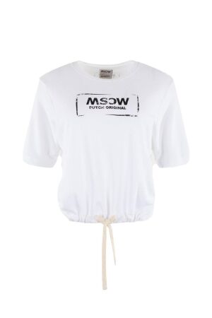 Moscow Moscow 52-04-cutlure T-shirt Korte mouw 300-1 white solid